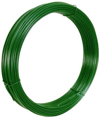 FILO DI FERRO VERDE PLASTICATO P/LEGATURA MM1,8X100MT
