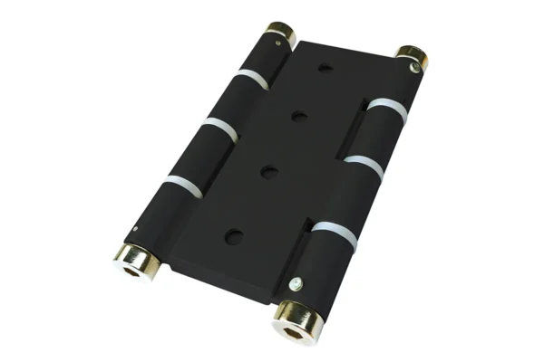 CERNIERA ALLUMINIO NERA AZ. DOPPIA