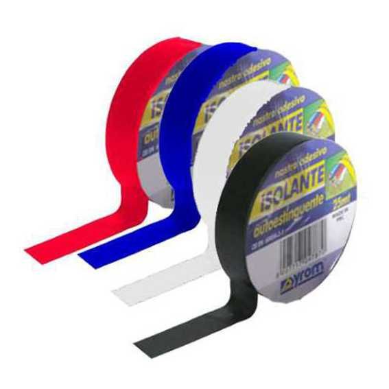 NASTRO ISOLANTE ELE H.25X25MT NERO