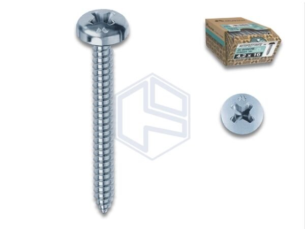 VITE AUTOF. ZINC. T.CROCE T.C. 2,9X06,5 PZ1000