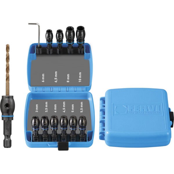 SERIE PORTA PUNTE CON ATTACCO 1/4''