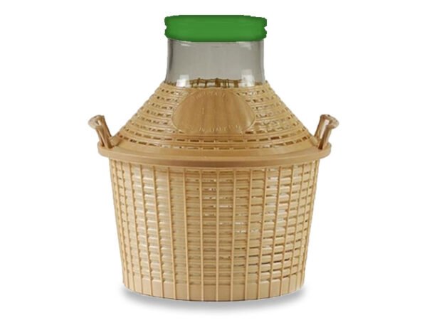 DAMIGIANA BOCCA LARGA C/TAPPO 15LT