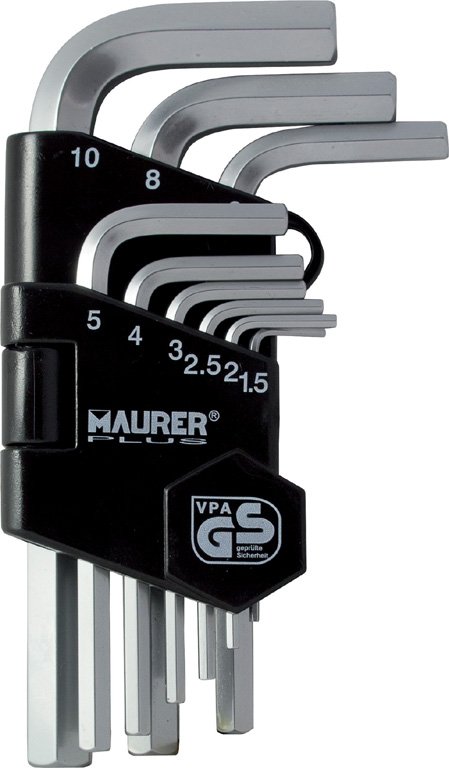 SET 9 CHIAVI ESAGONALI MM. 1,5-10 LH9