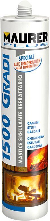 SIGILLANTE REFRATTARIO 1500° GRIGIO 310ML