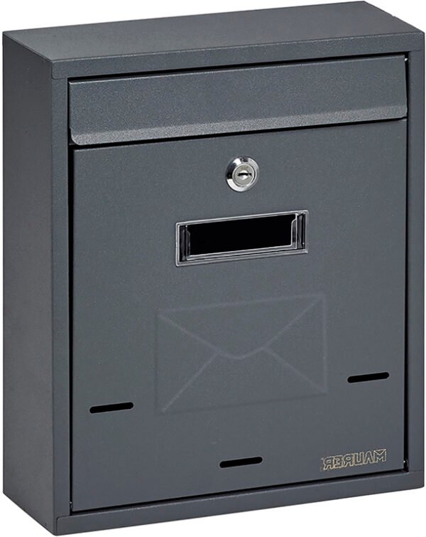CASSETTA POSTALE ANTRACITE 260x310x90 "DOMUS"