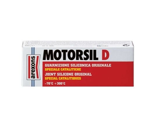 GUARNIZIONE SILICONICA MOTORSIL D ROSSO 60GR