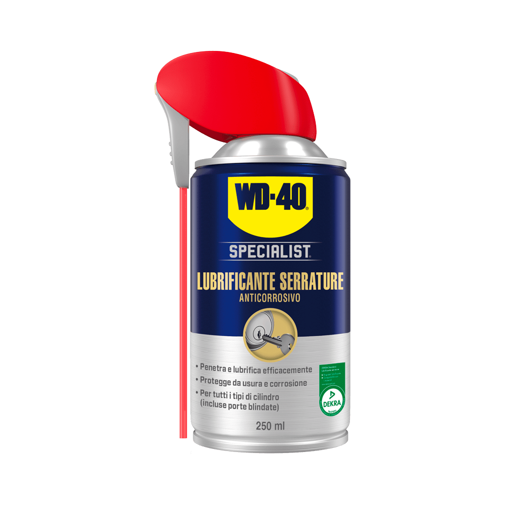 WD-40 LUBRIFICANTE SPRAY P/SERRATURE 250ML