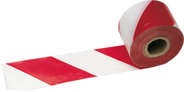 RT.MT.200 NASTRO SEGNAL.PVC BIAN/ROSSO MAURER