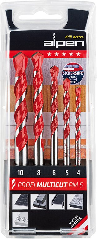 ALPEN ASTUCCIO IN PLASTICA 5 PUNTE MULTIUSO