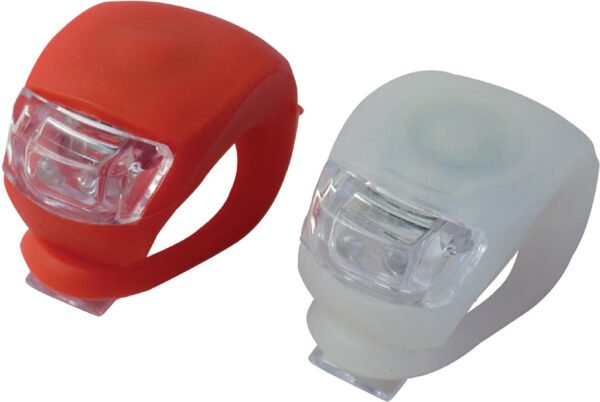 KIT 2 FARI P/BICI ANT/ POS. IN SILICONE