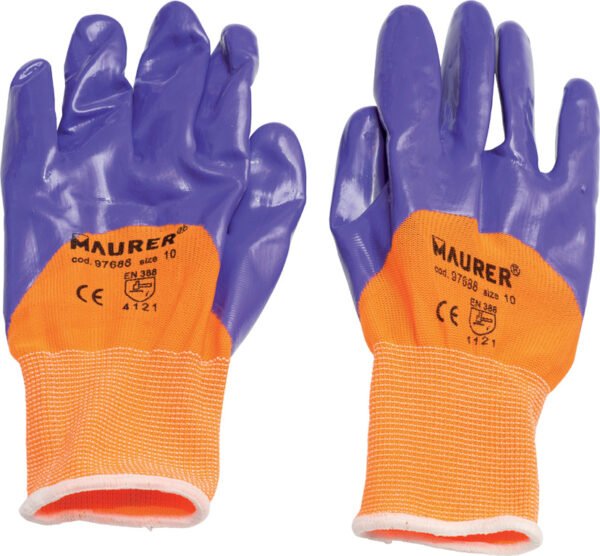 GUANTI NITRILE C/POLSINO GLOVEX II TG.10
