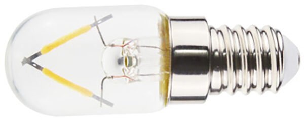 LAMPADINA LED PERA C/FIL.E14 1,5W 136L 6500K