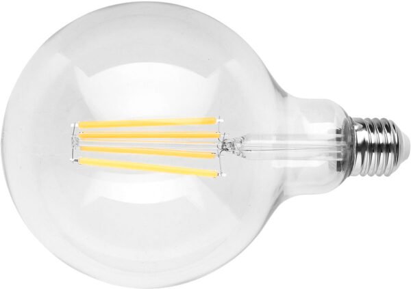 LAMP.LED GLOBO TRAS.C/FIL.11W E27 2700K 1521L