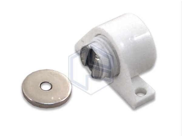 CRICCHETTO MAGN. TONDO BIANCO RMS12 CF12