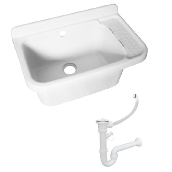PILOZZO PLASTICA BIANCO 60CM