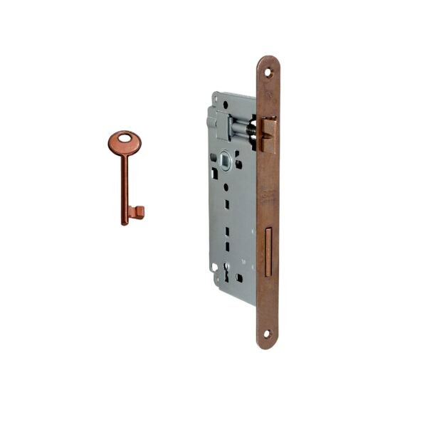 AGB 851 SERRATURA DI SICUREZZA P/CIL. EUR. E50 F22 BT BRONZATA