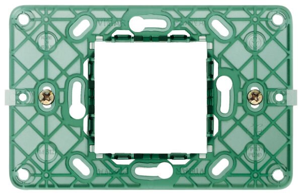 VIMAR PLANA - SUPPORTO  2 POSTI + VITI