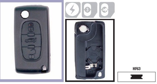 GUSCIO CITROEN "A" GCIHF63C4