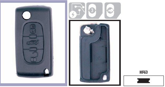 GUSCIO CITROEN "A" GCIHF63C5