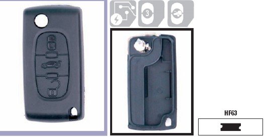 GUSCIO CITROEN GCIHF63C10