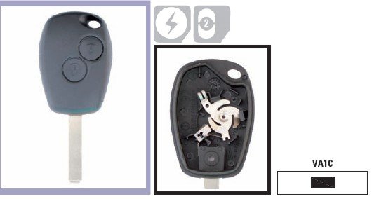 GUSCIO CHIAVE RENAULT GCIVA1C8