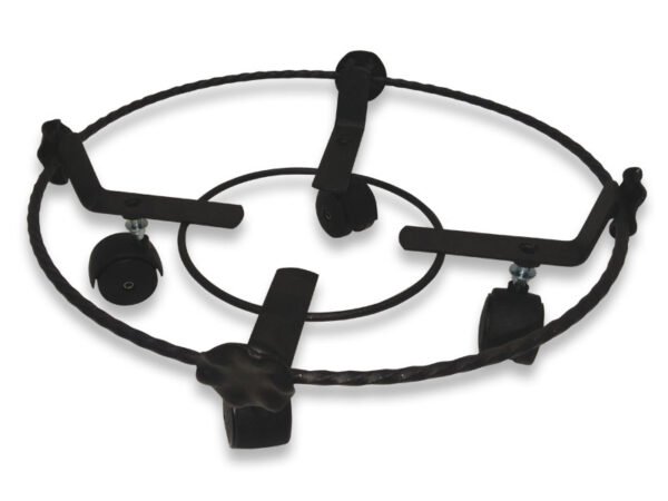 PORTAVASO TONDO C/RUOTE