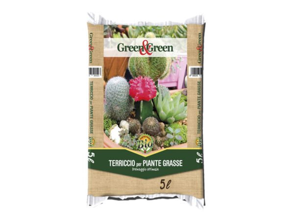TERRICCIO P/PIANTE GRASSE VERYVERDE 5LT