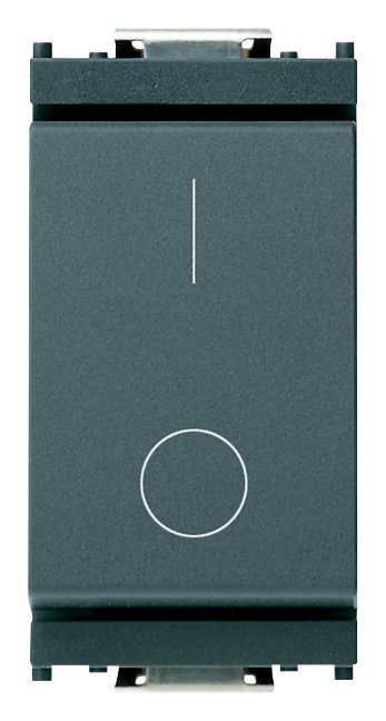 INTERRUTTORE 2P 16AX GRIGIO