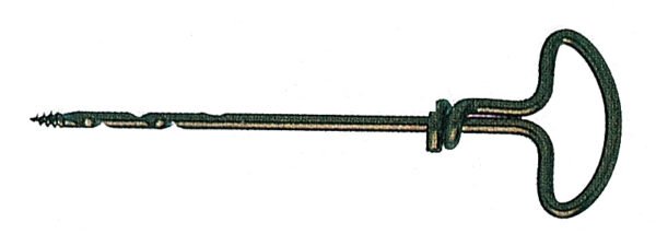 TRIVELLINO P/LEGNO IN ACCIAIO 3MM