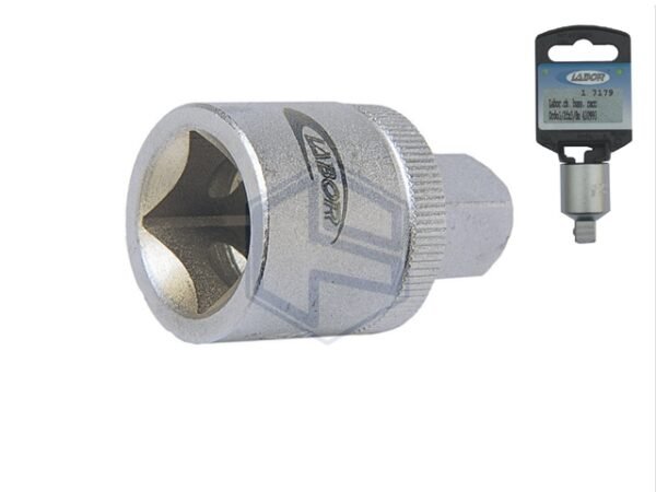 LABOR.CHIAVE BUSSOLA RACCORDO 1/2MX3/8F