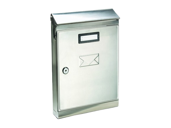 CASSETTA P/LETTERE INOX 25x9 H.37