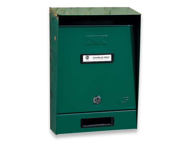 CASSETTA POSTA SILMEC VERDE