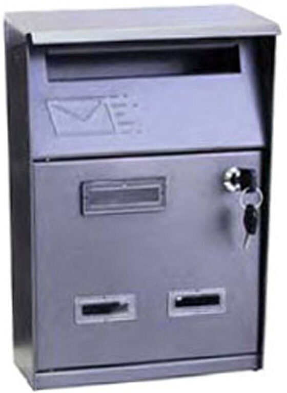 CASSETTA POSTALE ANTRACITE 210x325x85 SIGNAL