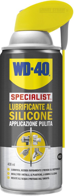 LUBRIFICANTE SPRAY AL SILICONE WD 40 ML 400