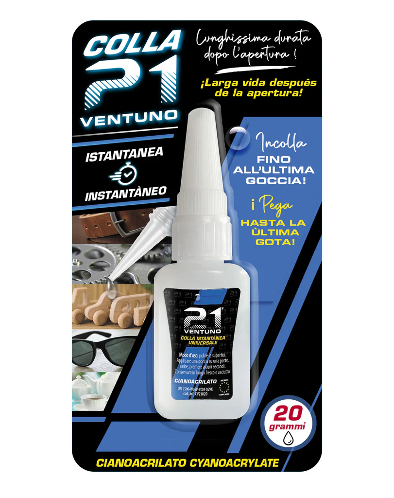 COLLA 21 CIANOACRILATO LIQUIDA 20GR