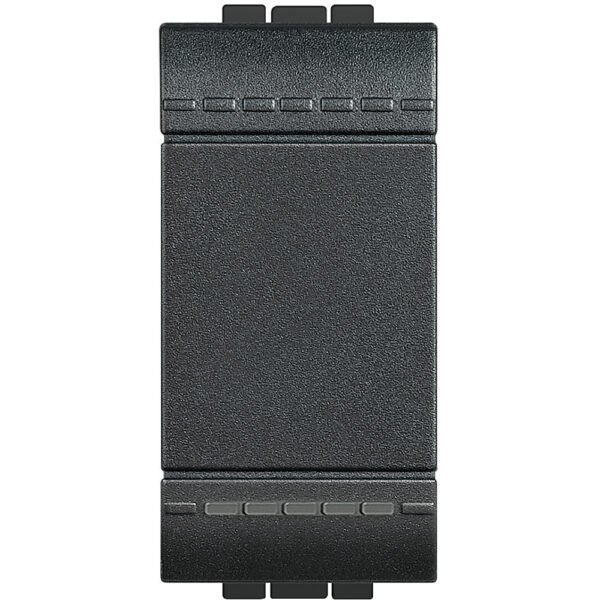 LL - PULSANTE 1P NO 10A 1M ANTRACITE