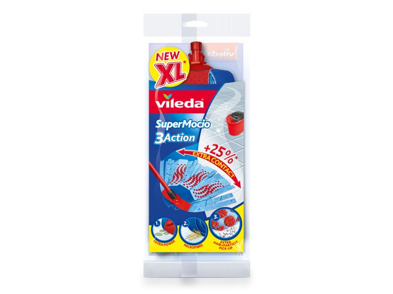 VILEDA SUPER MOCIO FIOCCO TRIPLA AZIONE XL