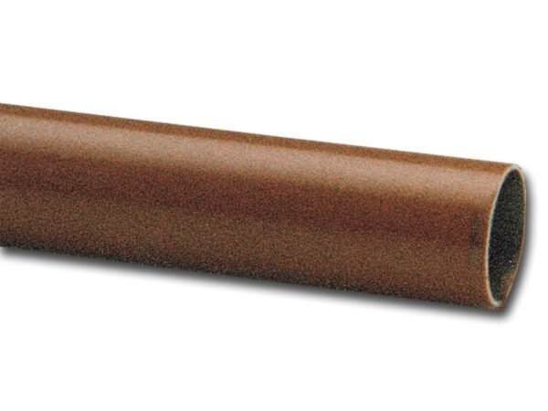 TUBO PER ARMADI TONDO PLASTICATO NOCE D.18 MT2,5
