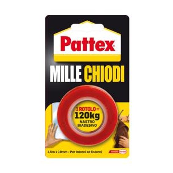 PATTEX NASTRO MILLECHIODI 19x1.5MT