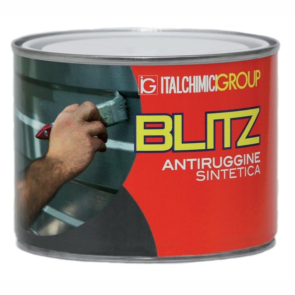 BLITZ ANTIRUGGINE SINTETICA GRIGIA 500ML