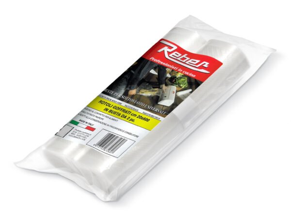 CF.2 ROTOLI SACCHI SOTTOVUOTO 20x6