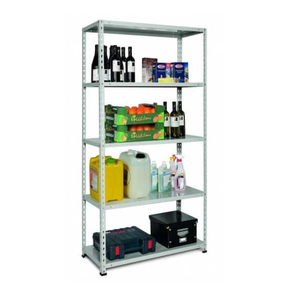KIT SCAFFALATURA 5 RIPIANI 100x40