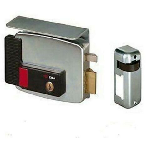 CISA 11731801 ELETTROSERRATURA DA APPLICARE LATERALE E 80 DX FORO TONDO SENZA MANDATE