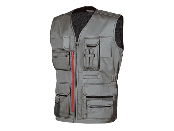 U-POWER GILET FUN STONE GREY TG.M