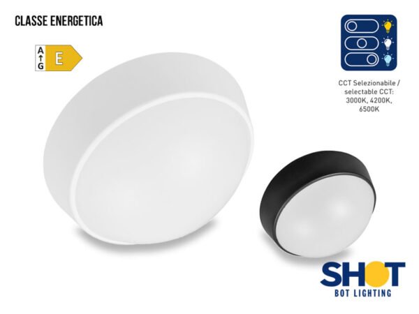 PLAFONIERA OVIEDO TONDA 15W IP65