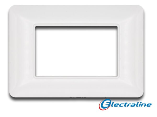 PLANA - PLACCA 3 POSTI BIANCA