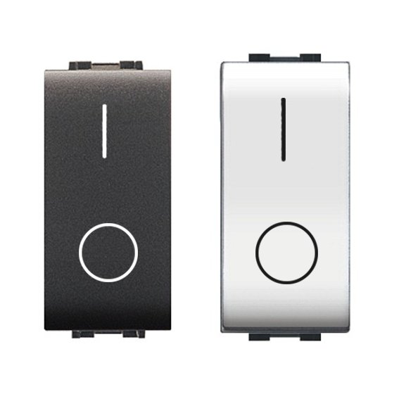 INTERRUTTORE BIPOLARE 16A BIANCO