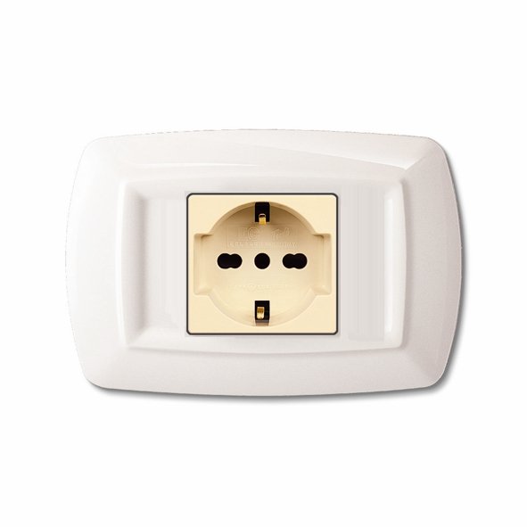 TONDO' - PLACCA MAGIC CENTRATA BIANCA