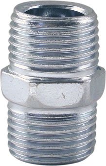 CF.10 VITE DOPPIA IN ACCIAIO ZINCATO 1/2