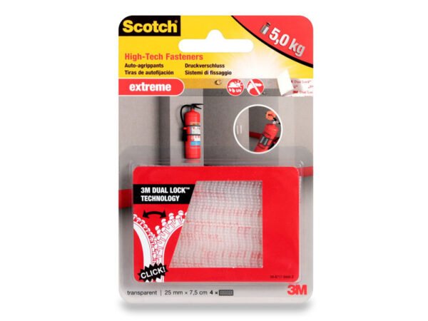 3M VELCRO ADESIVO TRASPARENTE